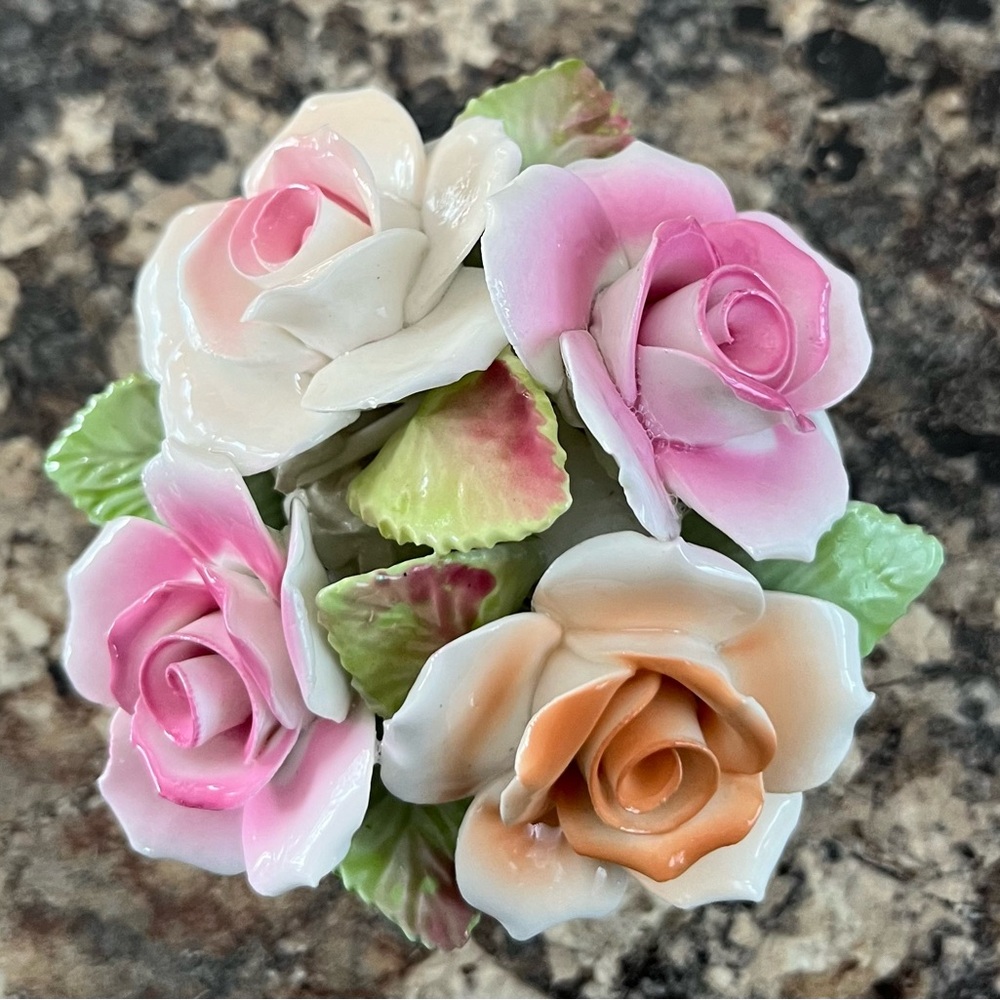 Royal Stafford Floral Porcelain Rose Bouquet